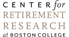 Center for Retirement Research Center for Retirement Research