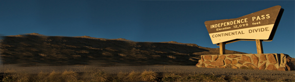 National park entrance