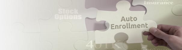 Puzzle pieces: auto enrollment