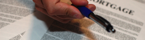Photo: Mortgage signing