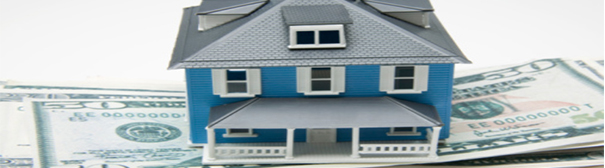 House on a stack of money