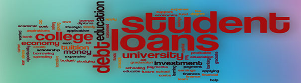 Student loan word cloud