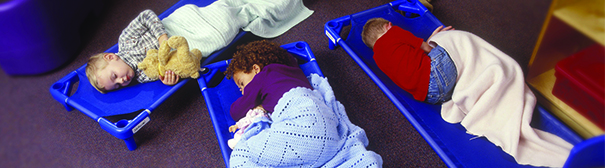Kids sleeping at daycare