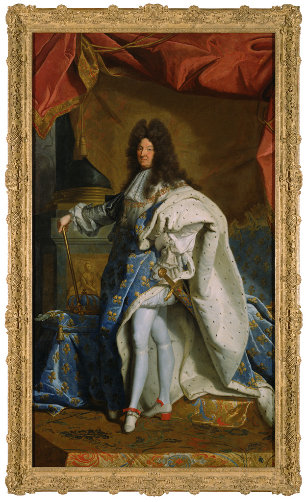 Hyacinthe Rigaud’s portrait of King Louis XIV, courtesy of the Getty Open Content Program