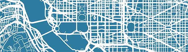 map of Washington DC