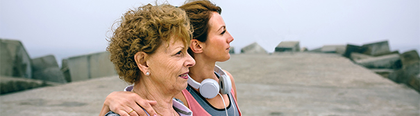 Photo of mom and daughter